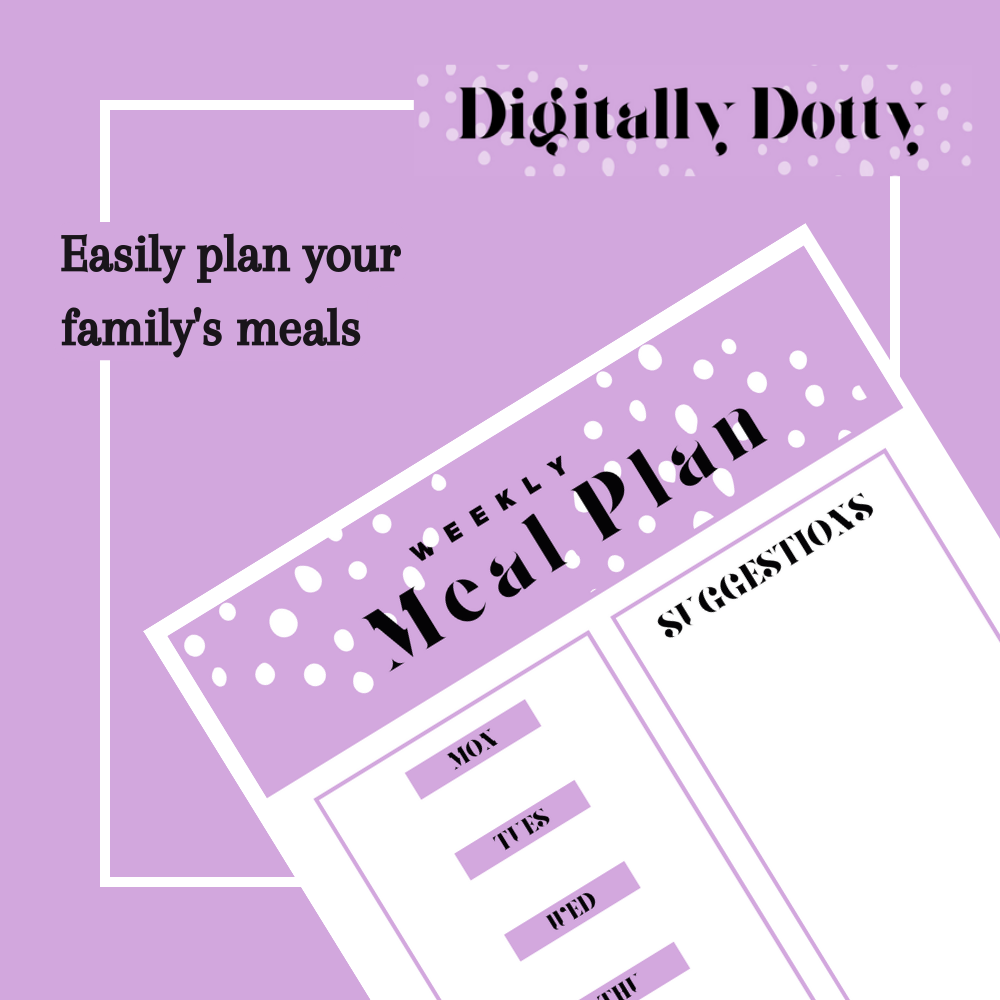 Meal planner product image