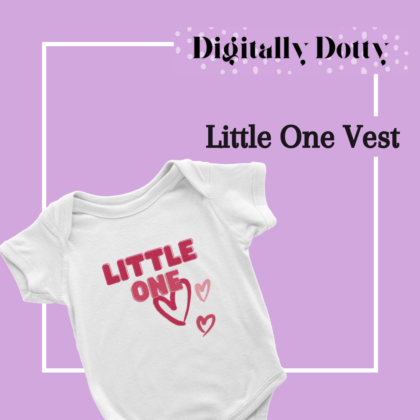Little One Baby Short Sleeve Bodysuit